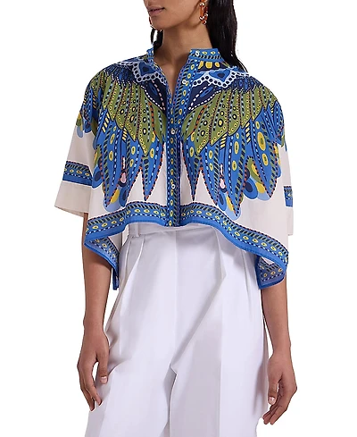 La DoubleJ Mini Foulard Shirt Chakra Placee