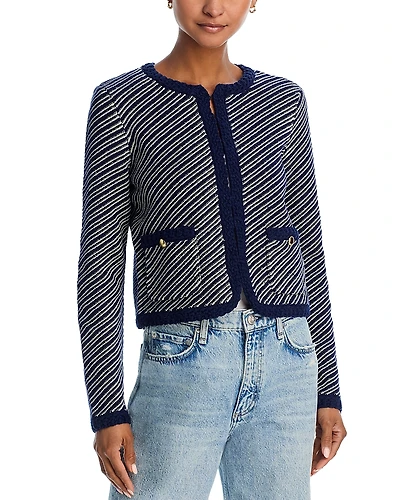 rag & bone Claire Braided Trim Cardigan