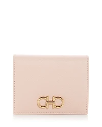 Ferragamo Gancini Leather Bifold Wallet