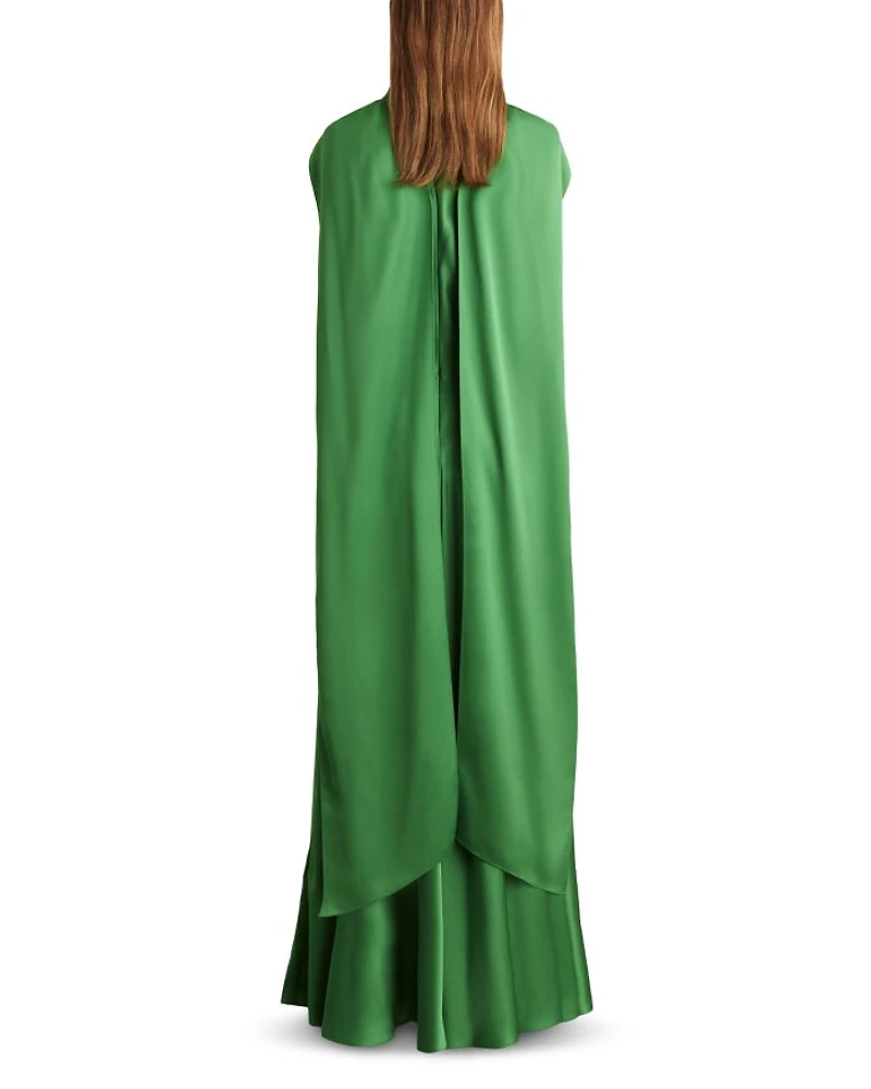 Fae Cape Back Maxi Dress