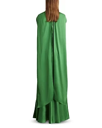 Fae Cape Back Maxi Dress
