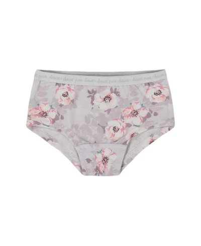 Girls' Printed Organic Cotton Short Panty - Little Kid