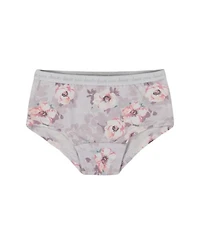 Girls' Printed Organic Cotton Short Panty - Little Kid