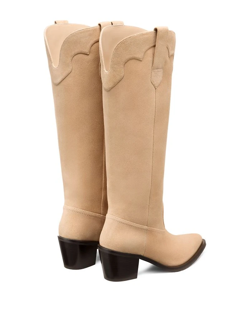 Women's Felix Almond Toe Block Heel Boots