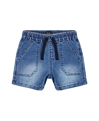 Deux par Deux Boys' Denim Short - Little Kid