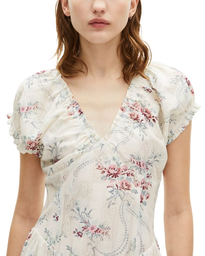 V Neck Dress