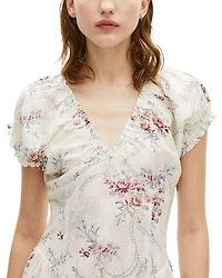 V Neck Dress