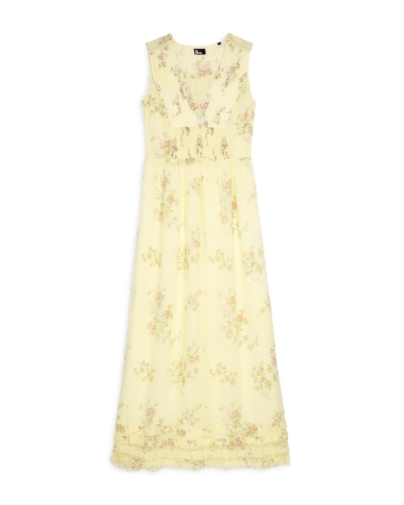 V Neck Sleeveless Dress