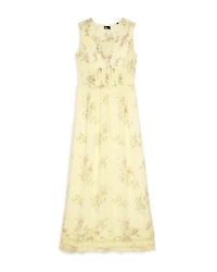 V Neck Sleeveless Dress