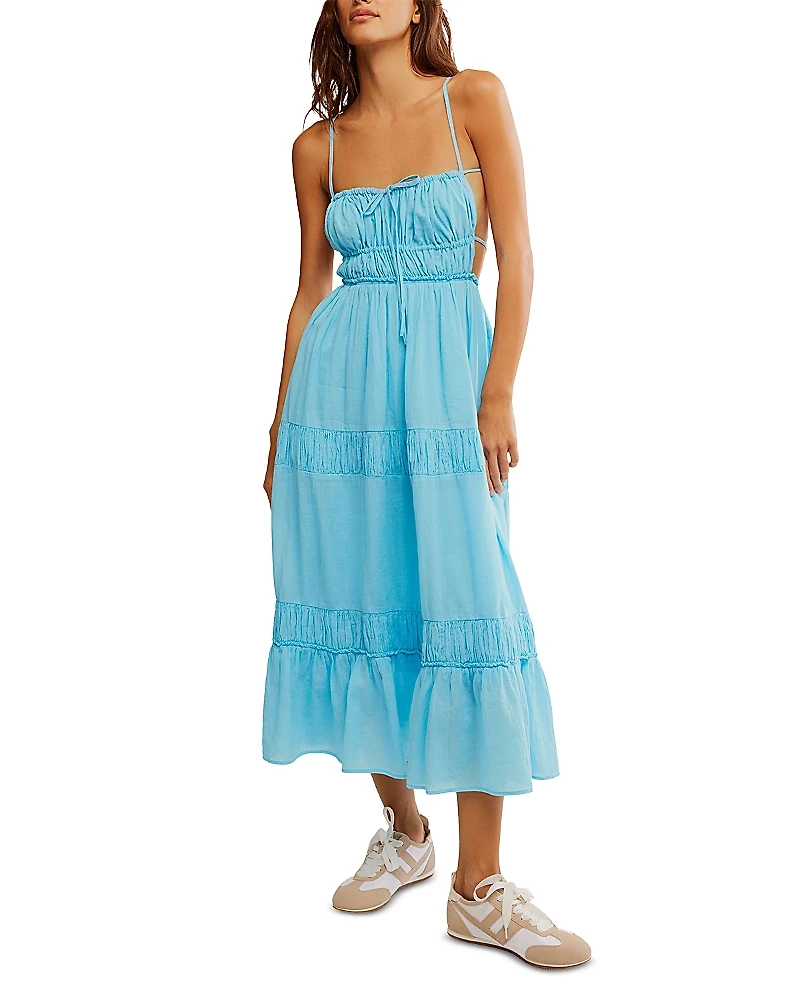 Free People Taking Sides Maxi Dress