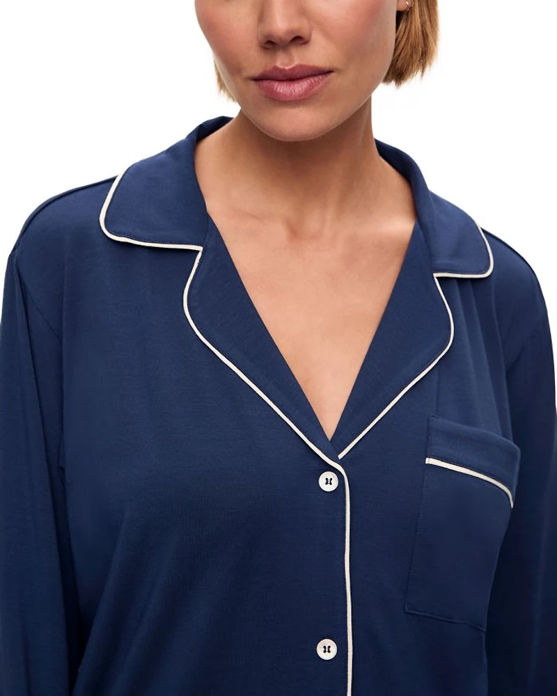 Gisele Long Sleeve/Short PJ Set