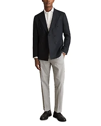 Drawstring Pinstripe Seersucker Trousers