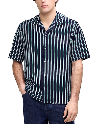 Madewell Lisbon Regular Fit Knit Camp Shirt