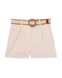 Beau Linen Belted Shorts