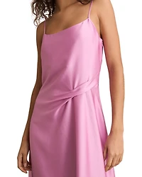 Zoey Drape Slip Dress