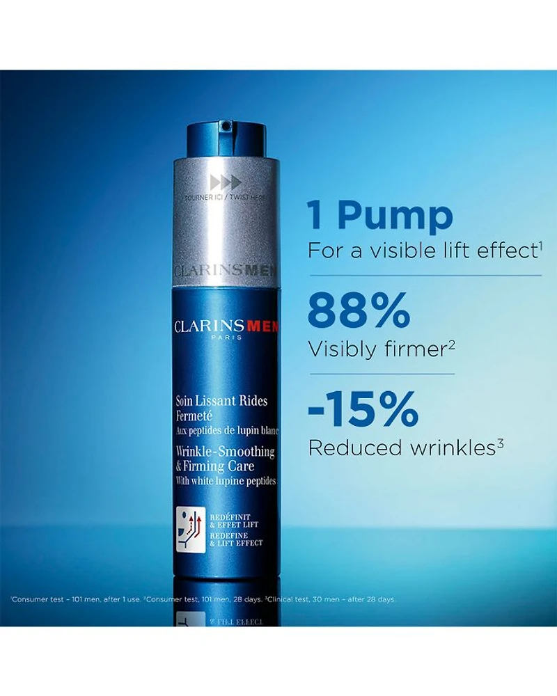 ClarinsMen Wrinkle Smoothing & Firming Anti Aging Face Moisturizer 1.7 oz.