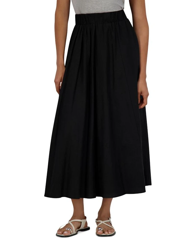 Linen Panel Skirt