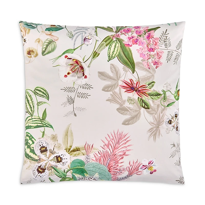 Christian Fischbacher Botanique Floral Sateen Euro Sham