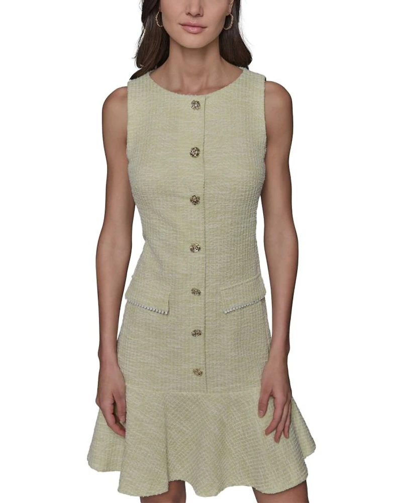 Ruffled Hem Dress