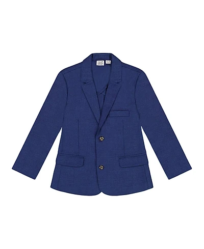 Deux par Boys' Two Button Blazer - Little Kid