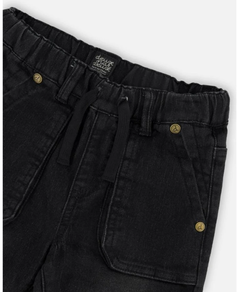 Boys' French Terry Denim Jogger Pant
