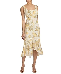 Santorelli Rina Sleeveless Hi Lo Dress