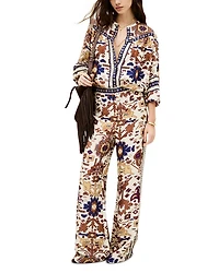 Vlyde Printed Wide Leg Pants