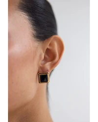 Archer Square Stud Earrings