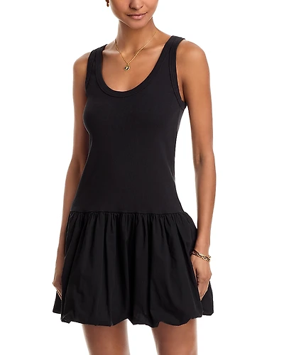 Velvet by Graham & Spencer Isla Mixed Media Mini Dress