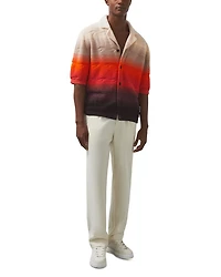 Short Sleeve Knitted Towelling Shirt