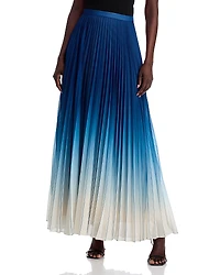 Ungaro Lila Pleated Skirt