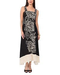 Vince Camuto Square Neck Maxi Dress