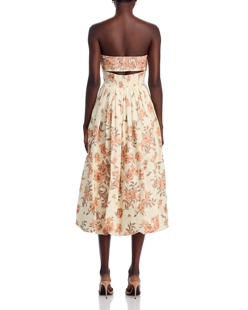 Anisha Linen Midi Dress