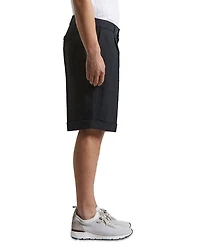 Linen Bermuda Shorts