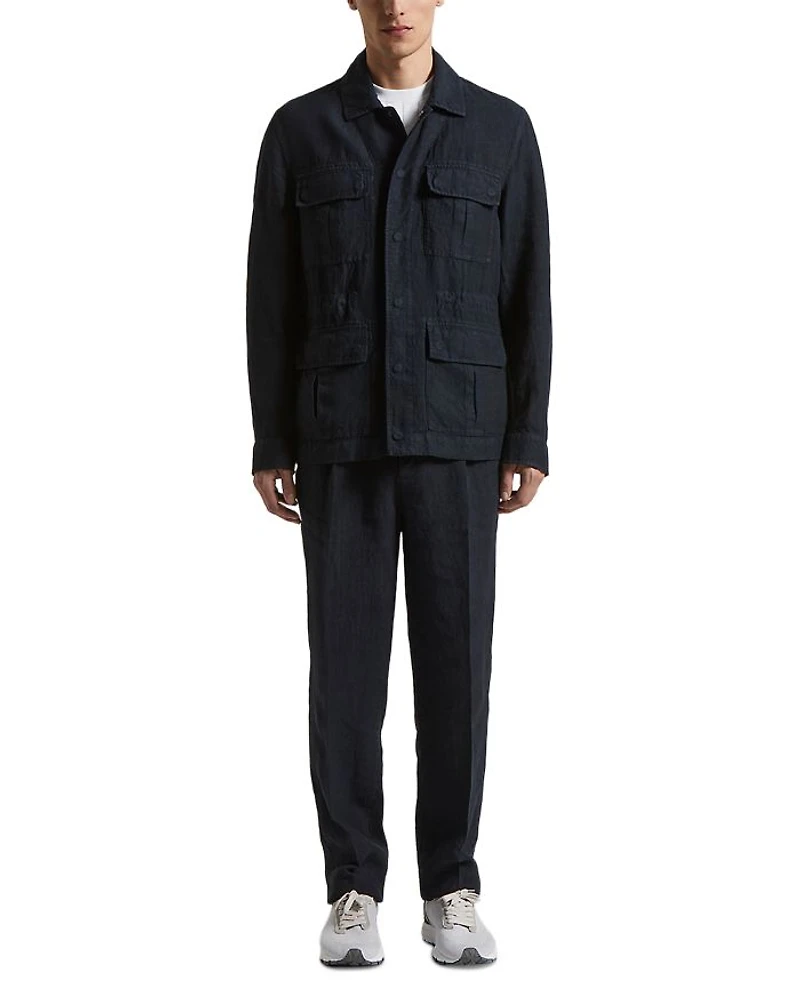 Linen Pleated Pant