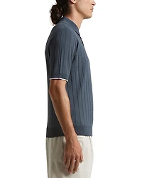 Short Sleeve Polo Sweater