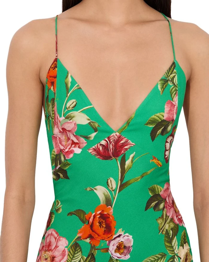 Loma V Neck Cami Maxi Dress