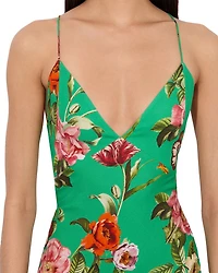 Loma V Neck Cami Maxi Dress