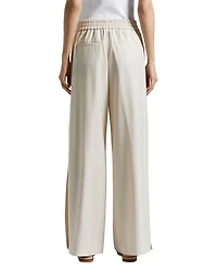 Split Hem Palazzo Pants