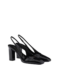 Prada Women's Patent Leather Slingback Pumps