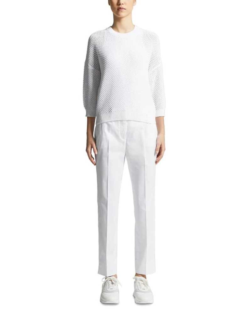 Knitted 3/4 Sleeve Sweater