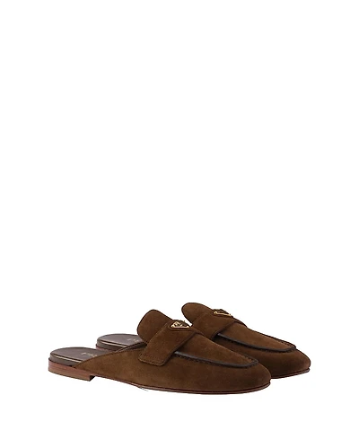 Prada Women's Suede Slippers