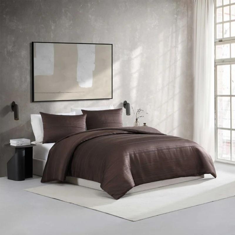 Illusion Lines 3 Piece Bedding Set