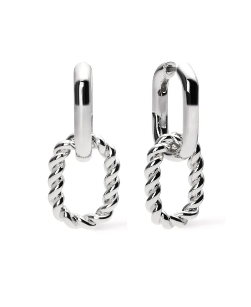 Ash Double Hoop Earrings