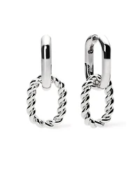 Ash Double Hoop Earrings