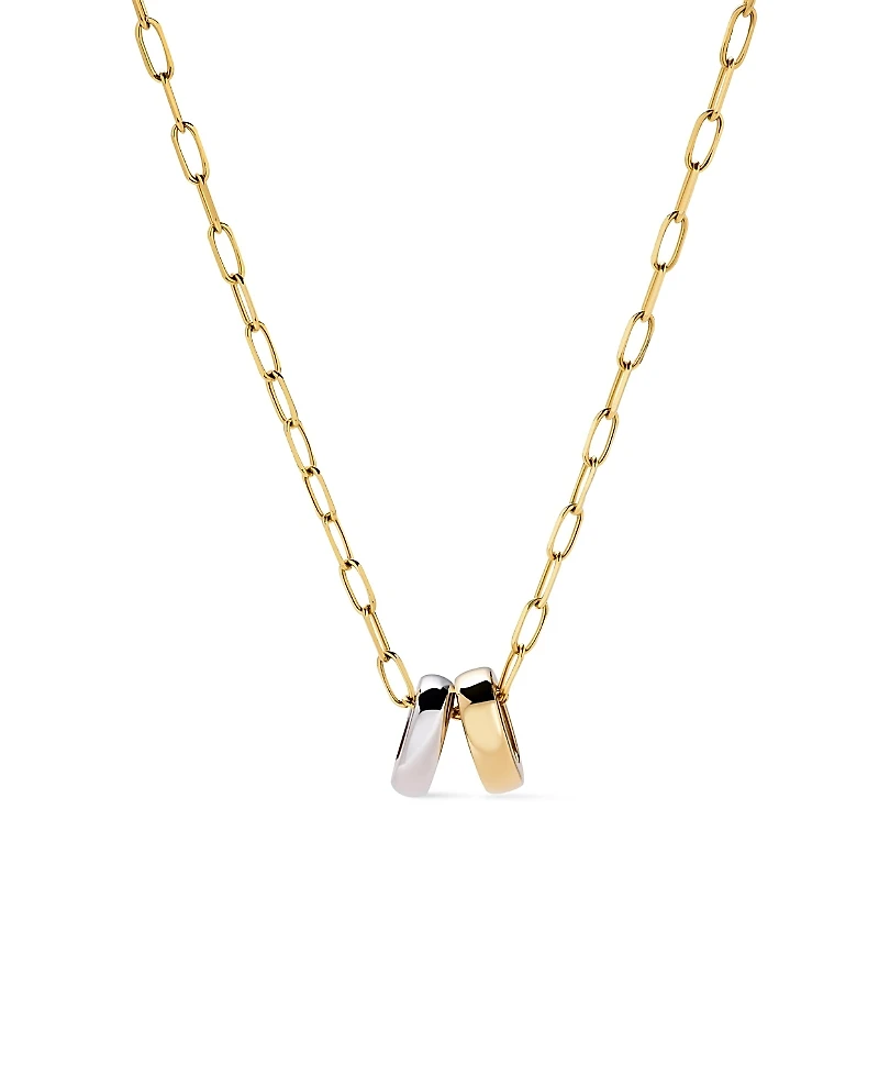 Ana Luisa Eclipse Gold Pendant Necklace