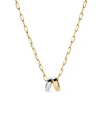 Ana Luisa Eclipse Gold Pendant Necklace