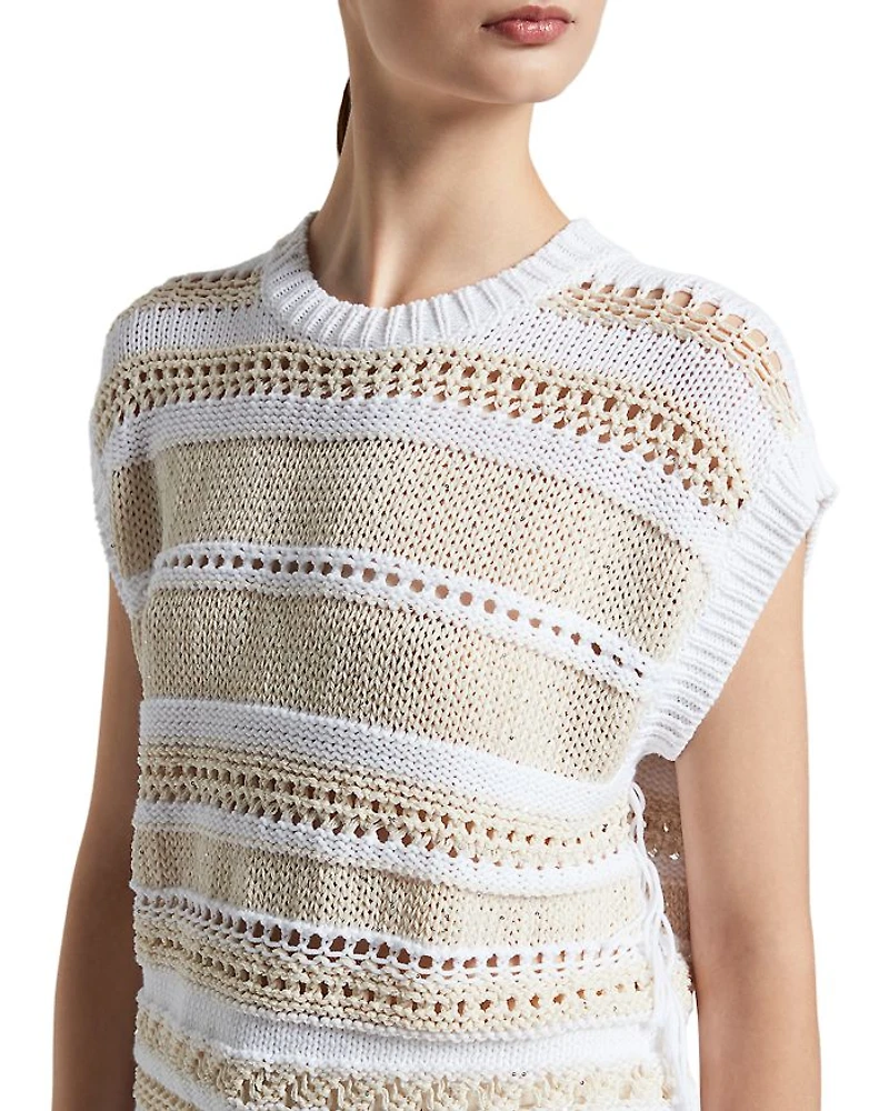 Oversized Open Knit Sweater