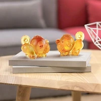 Prosperity Comes Along - Year of the Dog Zodiac Crystal Figurine