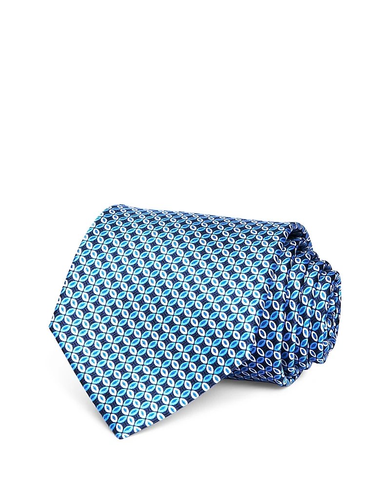 The Men's Store at Bloomingdale's Geometric Link Silk Tie - Exclusive